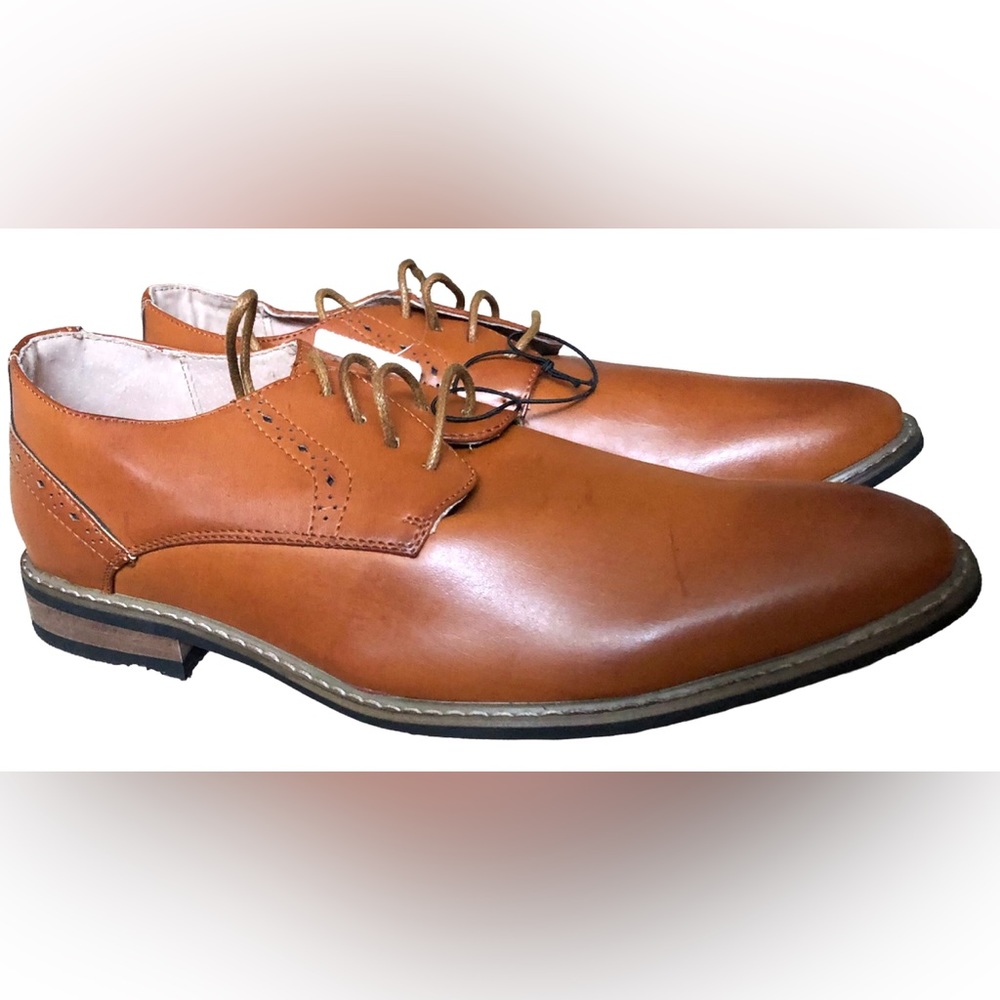 Jousen Milan Men's Leather Oxford Dress Shoes Sz: 11